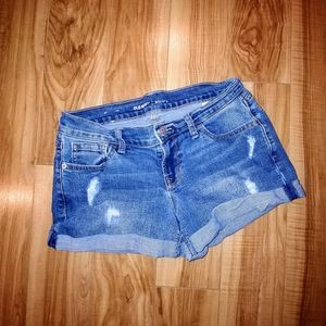 Old navy distressed shorts